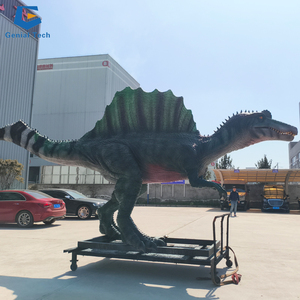SGD57 Modelo de dinosaurio vivo Spinosaurus animatrónico de tamaño real realista para Parque de Atracciones - Product Image 2