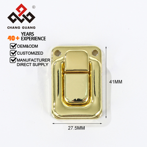 Chất lượng cao phong cách cổ điển hộp gỗ chốt khóa Antique Brass sắt hộp Clasp - Product Image 1