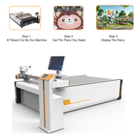 Máquina de Corte Oscilante CNC para Pegatinas Publicitarias, Cajas de Cartón, Cartón KT, Cartón, en Venta