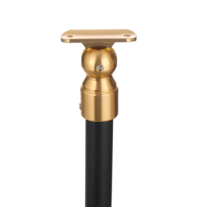 Nhôm có thể điều chỉnh vòng cơ sở cho lan can lan can tay vịn baluster cơ sở giày cố định với vít tay vịn khung - Product Image 3