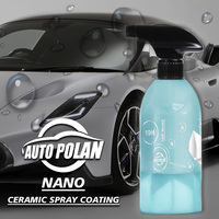 Aerosol de recubrimiento de cerámica nano para el cuidado del automóvil de alta calidad 9h 10h NANO recubrimiento LOGO rociar rápidamente 500ml