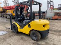 Chariot élévateur diesel Komatsu d'occasion FD30, manutentionnaire de marchandises, chariot élévateur Komatsu d'occasion de 3 tonnes à vendre