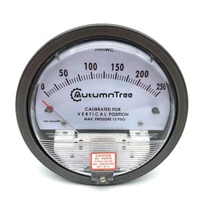120 मिमी कम दबाव सस्ता अंतर दबाव गेज मैनोमीटर एचवीएसी समायोज्य - Product Image 5