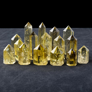 Bán Buôn Tinh Thể Tự Nhiên Brazil <span class=keywords><strong>Citrine</strong></span> Cột Đánh Bóng Nguyên Đá Lục Giác Duy Nhất Chỉ Cột Trang Chủ Máy Tính Để Bàn Trang Trí - Product Image 5
