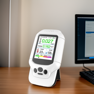 เครื่องวิเคราะห์อากาศ PM2.5 แบบพกพา เครื่องเก็บตัวอย่าง PM10 ใช้พลังงาน USB แบตเตอรี่แบบชาร์จได้ 1500mAh สำหรับใช้งานกลางแจ้ง ในบ้าน คุณภาพอากาศภายในอาคาร ได้รับการรับรองมาตรฐาน RoHS - Product Image 2