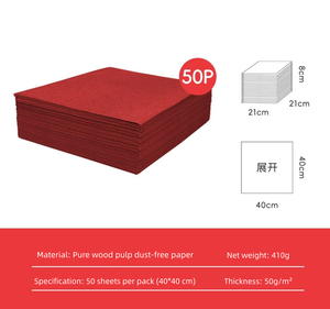 Nhà Máy Cung Cấp Tùy Chỉnh 2ply Nước Giải Khát Giấy Khăn Ăn Cho Nhà Hàng Sử Dụng Đầy Màu Sắc Mô Bữa Ăn Tối Khăn Ăn Cho Giáng Sinh Nhật - Product Image 2