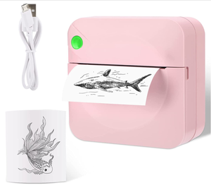 Máy In <span class=keywords><strong>Mini</strong></span> Máy In Bỏ Túi Nhiệt <span class=keywords><strong>Mini</strong></span> Không In Nhãn <span class=keywords><strong>Wifi</strong></span> BT Không Dây Cầm Tay Quà Tặng Sinh Nhật Cho Trẻ Em - Product Image 1