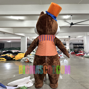 Костюмы унисекс для взрослых с мультяшным животным аниме, надувная белка, маскарадный костюм для ТВ и кино, косплей, чип, Дейл, бурундуки - Product Image 6