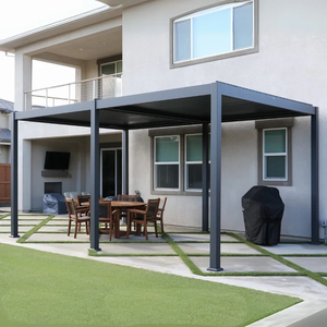 Shengjie - Persiennes et lames <span class=keywords><strong>de</strong></span> pergola en alliage d'aluminium pour extérieur, sur mesure, avec cadre <span class=keywords><strong>de</strong></span> persiennes en aluminium - Product Image 4