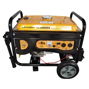 Excalibur China High quality 6kw 7500cx Small Portable Gasoline Generator Set For Sale