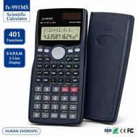 Calculatrice scientifique Fx-991MS 401 fonctions Éditeur de données STAT Écartement standard Analyse de régression Promotion