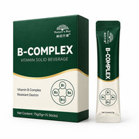 Complément Nutritionnel OEM ODM Marque Privée Vitamine B Complexe Boisson Solide Énergie Métabolisme Dextrine Résistante Fibres