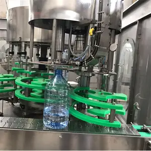 Ligne de production d'eau minérale, machine de remplissage d'eau de bouteille, machine industrielle, équipement automatique