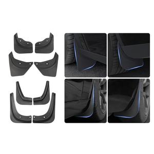 2024 accessoires de <span class=keywords><strong>voiture</strong></span> TPE garde-boue de <span class=keywords><strong>voiture</strong></span> avec <span class=keywords><strong>avant</strong></span> arrière pour tesla modèle y garde-boue à 3 roues - Product Image 3