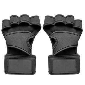 Gants de Sport unisexes, antidérapants, de grande taille, avec enfilement de la moitié des doigts - Product Image 2