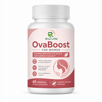 OvaBoost Capsules de Soutien à la Fertilité Féminine Myo-Inositol Méthylfolate Antioxydant Équilibre Hormonal OEM ODM 60 Capsules