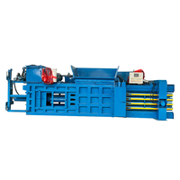 Presse à balles automatique robuste en aluminium Occ pour animaux de compagnie, presse à balles automatique haute pression avec écran tactile PLC, presse hydraulique horizontale