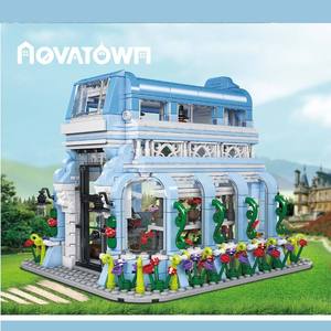 Mould <span class=keywords><strong>King</strong></span> 16048 1289PCS Série Street View <span class=keywords><strong>Maison</strong></span> <span class=keywords><strong>Jardin</strong></span> Botanique Modèle de Blocs de Construction <span class=keywords><strong>Jouet</strong></span> Éducatif Technique Cadeau de Festival - Product Image 3