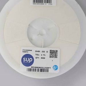 Manufacturer Direct RR1608 0603L2320FT 0603 1608 Resistors Chip Resistors SMD Resistors 232ohm 1% 1/10W Thick Film Resistor - Product Image 1