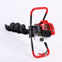 Tarière rotative portative à essence de qualité industrielle avec acier inoxydable et couple de 48,97 lb-pi pour l'agriculture CE