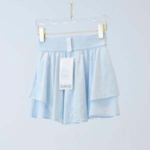 Легкие шорты <span class=keywords><strong>2</strong></span> в 1 с логотипом на заказ, плиссированная юбка, теннисная юбка Лулу с шортами для женщин - Product Image 4