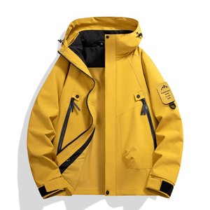 <span class=keywords><strong>Veste</strong></span> polaire à manches longues zippée pour homme, imperméable et coupe-vent, pour les sports de plein air, couleur unie, printemps-automne - Product Image 4