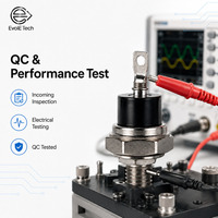 Tiristor SCR Tipo Stud EVOL-157, 1200V 100A, Rectificador Controlado por Silicio de Alta Estabilidad, Amplio Rango de Temperatura Operativa, Industrial