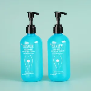 250ml nero opaco Pet Shampoo cosmetico contenitore per lozione per il lavaggio del corpo tappo Flip Top bottiglie vuote di lozione per spremere in plastica