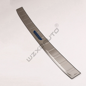 WZXD Outside Rear Bumper Foot <b>Plate</b> Trunk <b>Door</b> Sill Guard Bumper Foot <b>Plate</b> Stainless Steel Body Kit for 2020 - Product Image 2