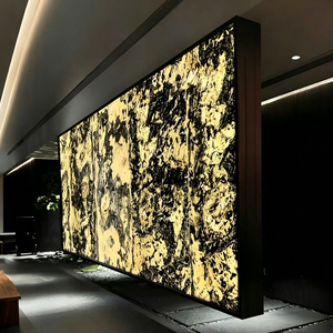 Unique Translucent Stone <b>Veneer</b> for Restaurant Wall Cladding, 2820x1220mm - Product Image 1