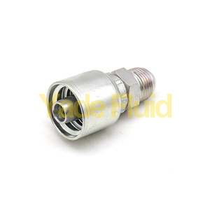 Conectores de Manguera Hidráulica JIC Macho 16711PK, Conector de Manguera de Acero Inoxidable de Una Pieza, Conectores de Manguera Hidráulica de Alta Presión - Product Image 4