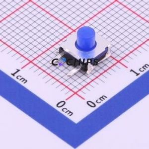 K2-1157DW-C4SW-04 Tactile Switch Through hole Component (THT) Switch Round Button 2.5N Through Hole 6.4mm - Product Image 1