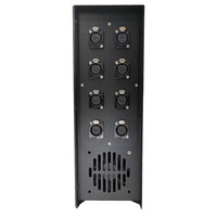Controlador de Píxeles LED para Escenario, 8 Puertos, 1600W, Art-Net DMX512 TTL, Caja Inteligente Integrada de Señal y Alimentación, Tarjeta SD, Conexión Rápida sin Conexión a Internet