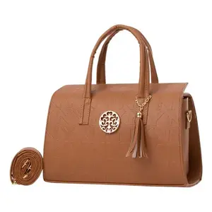 Bolso de Mano para Mujer Fana Luciana, Microfibra, Cuero Sintético, Estampado Animal, Cierre de Solapa, Correa de Cadena, Estilo Étnico, Uso Diario - Product Image 1