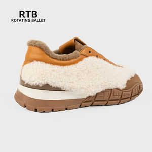 Зимние противоскользящие зимние ботинки из овечьей шерсти - Product Image 3