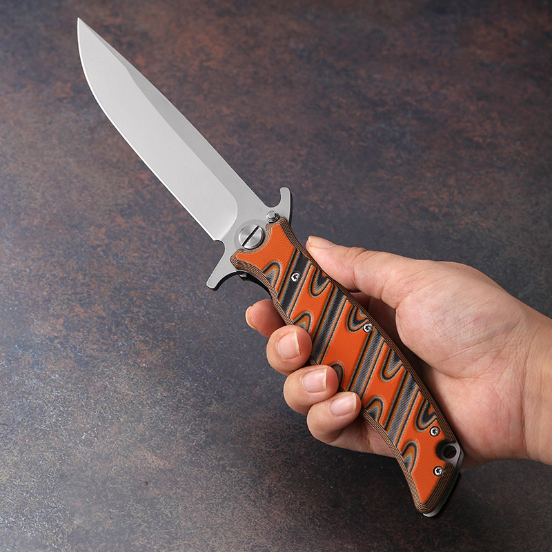 Couteau Pliant De Poche Multifonction - Survie, Chasse, Camping, Plein Air - EDC