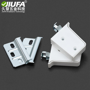 Jiufa Cabinet Hanging <b>Brackets</b> Plastic Concealed With Cover For Cupboard Easy Installation - Product Image 3