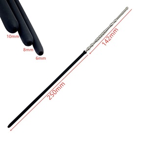 Latest <strong>Hot</strong> Soft Silicone Metal Long Urethral Sound <strong>Penis</strong> Plug Male Sex BDSM for Man - Product Image 4