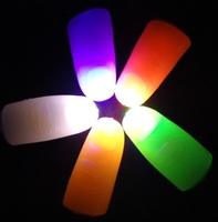 Lampes à doigts magiques - Jouets en plastique souple en forme de dessin animé pour cadeaux de salon professionnel, éclairage décoratif pour la maison