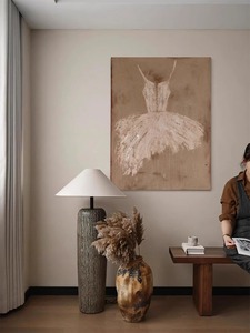 Trang Trí Nội Thất Tối Giản Lớn Handmade 3D <span class=keywords><strong>Canvas</strong></span> Sơn Dầu Tùy Chỉnh Tay Sơn Tối Giản Wabi Sabi Kết Cấu Tường Nghệ Thuật - Product Image 3