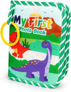 Nouveau <span class=keywords><strong>livre</strong></span> de famille en <span class=keywords><strong>tissu</strong></span> doux My First Family Album Holder - Product Image 2