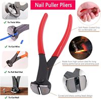 Kit d'outils pour enlever les agrafes et les clous de construction et de rembourrage, Pince à décapiner les clous, Extracteur d'agrafes, Pince à décapiner les clous, Extracteur de pointes
