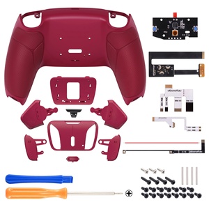 ชุดอุปกรณ์เสริมสำหรับคอนโทรลเลอร์ Cosmic Red Plastic Custom Rise 4 Remap Kit ปุ่มรีแมพได้ 4 ปุ่ม พร้อมแป้นพายด้านหลัง - Product Image 2