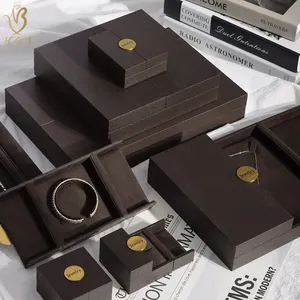 Nhà Máy ODM nhãn hiệu riêng hộp đồ trang sức <span class=keywords><strong>2025</strong></span> đồ trang sức hiển thị hộp các tông đôi cửa hộp đồ trang sức - Product Image 2