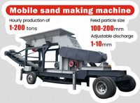Broyeur à marteaux mobile industriel à prix d'usine avec moteur AC, capacité de 30t/h pour l'extraction d'or et les matériaux de rebut