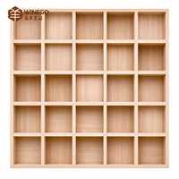 WINEGO Diffuseur Acoustique en Bois Durable et Insonorisant, Panneaux QRD pour Studio et KTV – Solutions de Conception Modélisée