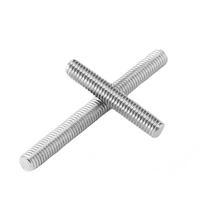 Standard Stainless Steel DIN975 Thread Rod / Stud Plain & Polished Finish 201 304 316 3/16" to 4" Sizes Customized Length
