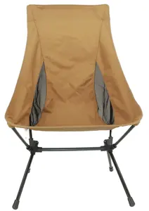 High Quality Double Angle Adjustment Folding Chair High Back Aluminum Alloy Modern Design For Outdoor Camping Beach Park Use