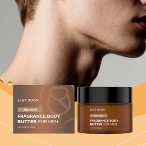 Manteca corporal con fragancia de madera de agar para hombres - Product Image 1