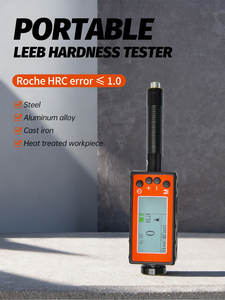 Metal alaşımları için yüksek hassasiyetli manuel dijital kalem tipi LEB Rockwell sertlik test cihazı - Product Image 6